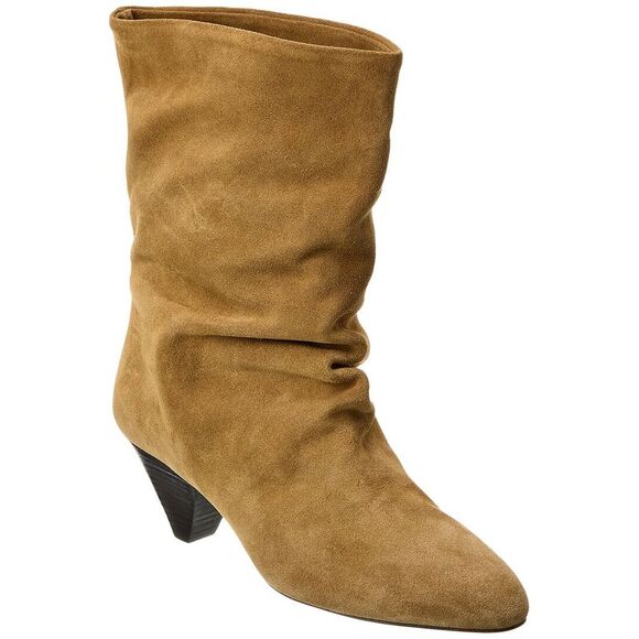 Isabel Marant Reachi Suede Boot, Brown - Picture 1 of 5